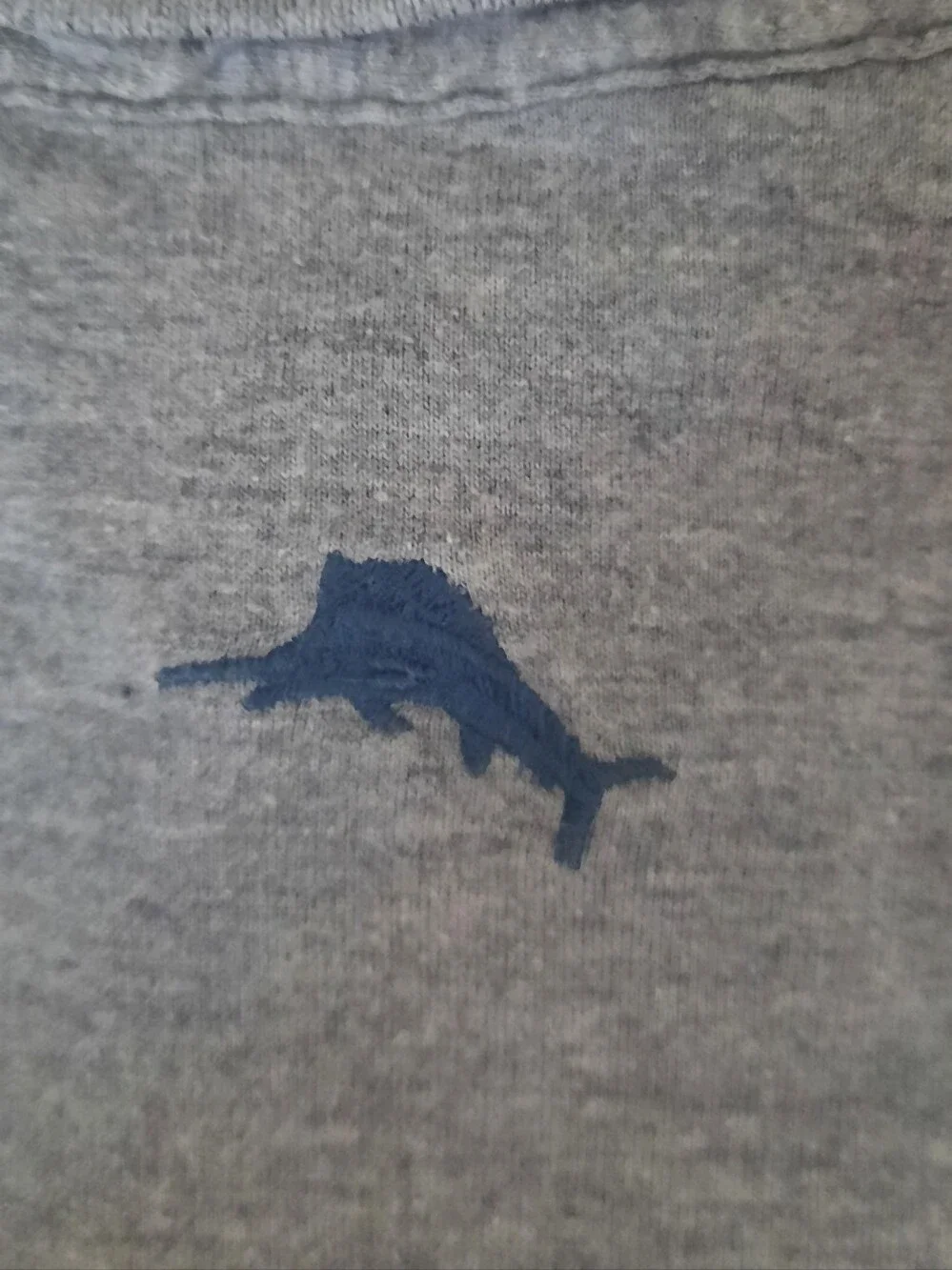 Tommy Bahama Navy Marlin Fish Accent